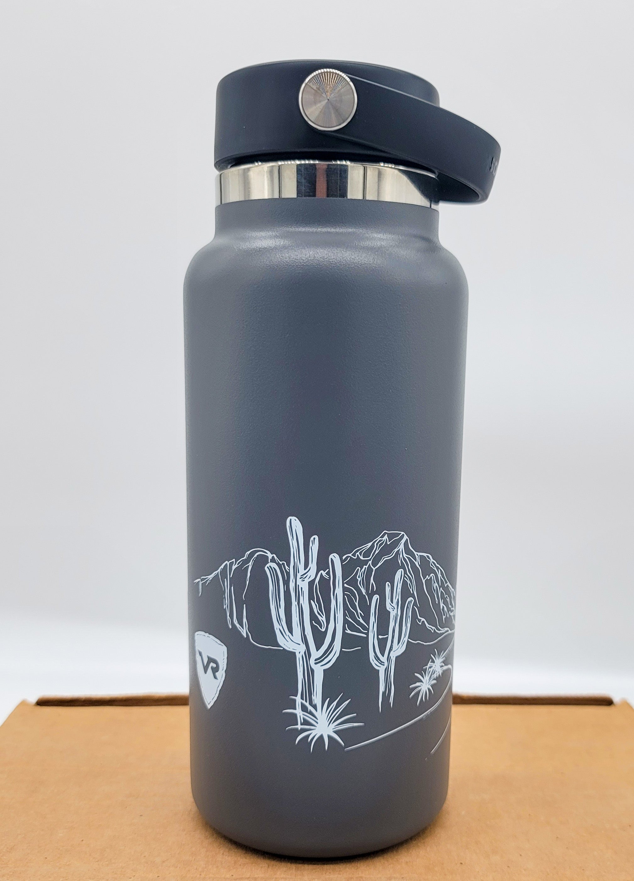 Bottle Art White Painted Hydro Flask Painting Custom Color Hydro