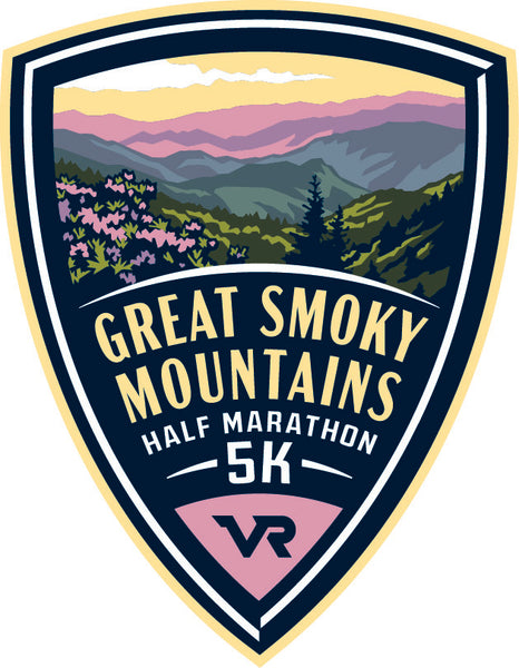 Great Smoky Mountains Half Marathon Magnet – Vacation Races