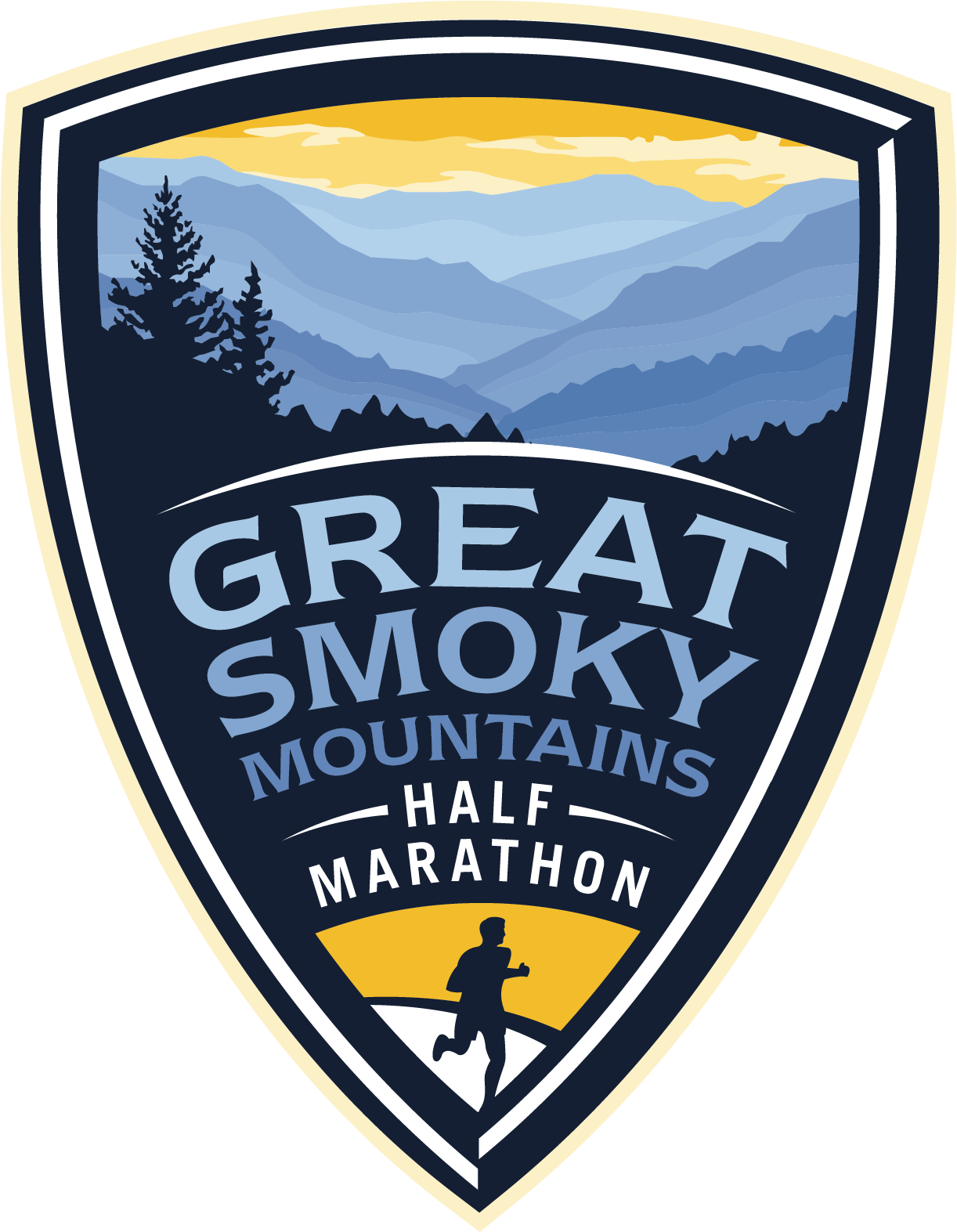 Great Smoky Mountains Half Marathon Magnet – Vacation Races Great Smoky Mountains Half Marathon Magnet – Vacation Races